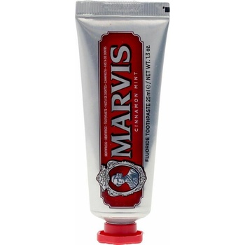 Marvis Cinnamon Mint zubní pasta bez fluoridu, 25 ml