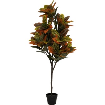 Umelá rastlina Codiaeum Croton Bush 118 cm