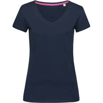 Stedman megan v-neck st9130 / Дамска тениска с v-образно деколте - тъмносиня m (st9130mabm)