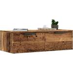 vidaXL Стенен шкаф, старо дърво, 68x30x20 см, инженерно дърво (856983)