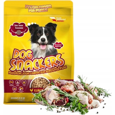 Biofeed Dog Snackers M/L Kuracie mäso 10 kg