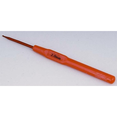 Háček kovový s plastovou rukojetí 14cm MOLY Varianta: 2