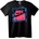 NOONEBRAND Nike Тениска Въздух Черно с Розово-Синьо - 4XL, Black