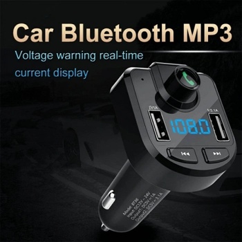 Image 1 of Bluetooth FM трансмитер за кола, Car Kit, Hads free BT36, 2xUSB, 12-24V