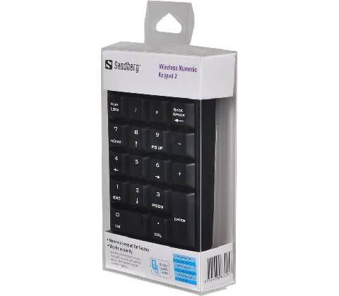 Sandberg Wireless Numeric Keypad 2 630-05