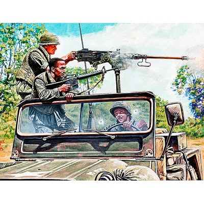 MASTER BOX LTD Charlie on the left!!! Vietnam war kit series 1:35