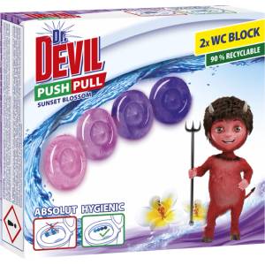 Dr. Devil Д-р Девил WC гел PUSH PULL Sunset Blossom (8595025835680)