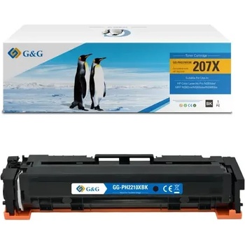 Compatible КАСЕТА ЗА HP COLOR LJ PRO M255dw/MFP M282nw/M283cdw/M283fdw - Black - /207X/ - W2210X - PN NT-PH2210XBK - G&G (100HPW2210X)