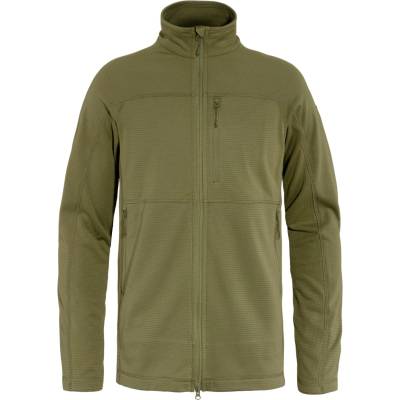 Fjällräven Мъжко поларено яке Fjällräven Abisko Lite Fleece Jacket - Green (005-4306-0611)