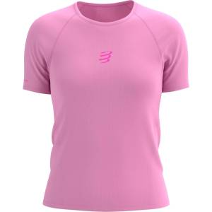 Compressport Дамска тениска Compressport Women's Trail Racing S/S T-Shirt Running shirt - Begonia (916-3352-0414)