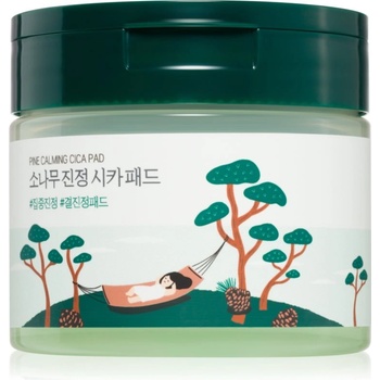 ROUND LAB Pine Calming Cica Pad тонизиращи възглавнички за успокояване на кожата 50 бр