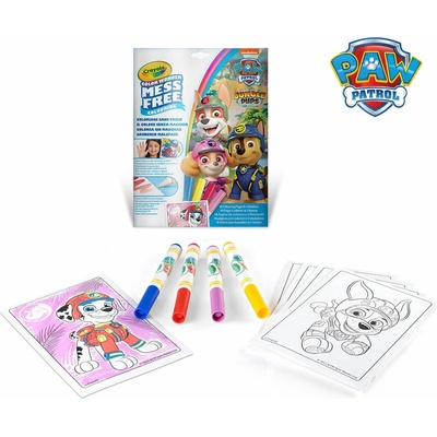 Crayola Omalovánkový set Tlapková patrola