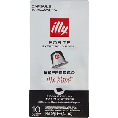 Illy Forte 100% Arabica Kompatibilné S Nespresso 10 ks
