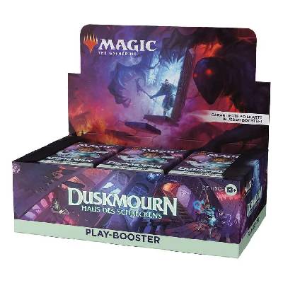 Wizards of the Coast Magic The Gathering Duskmourn: Haus des Schreckens Play Booster Display (36) Německá