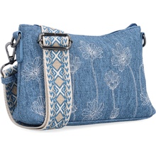 Indee kabelka crossbody modrá 6344 M