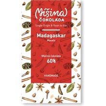 Míšina čokoláda 60% mléčná Madagaskar Masala 50 g