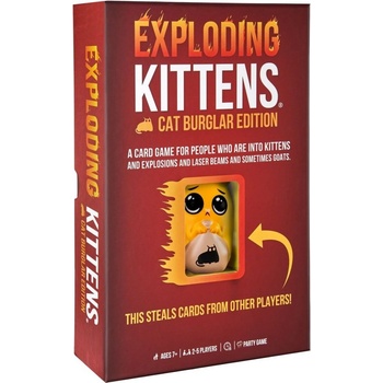 Exploding Kittens Настолна игра Exploding Kittens: Cat Burglar Edition - Парти (EKG-CB-6)