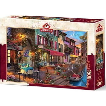 Art Puzzle Пъзел Art Puzzle от 1500 части - Китни сгради (5391)