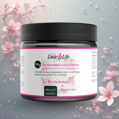 Linie4Life PERFORMANCE ELECTROLYTES mango elektrolyty 60 dní