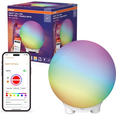 OSRAM - LED RGBW димируема настолна лампа SMART+ MAGIC LED/2, 5W/5V Wi-Fi (P225890)