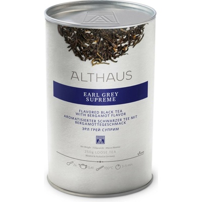 Althaus černý sypaný Earl Grey Supreme 250 g
