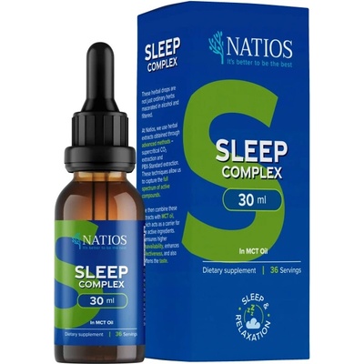 Natios Sleep Complex Bylinné kvapky v MCT oleji 30 ml