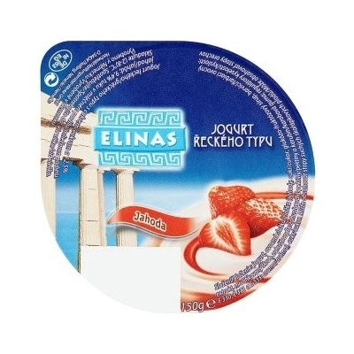 Elinas Jogurt řeckého typu jahoda 150 g