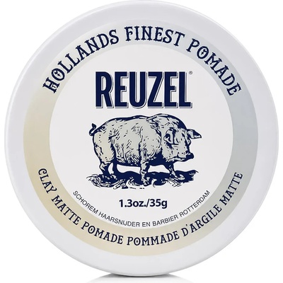 REUZEL Styling Clay Matte Pomade 35 g опция Нова опаковка