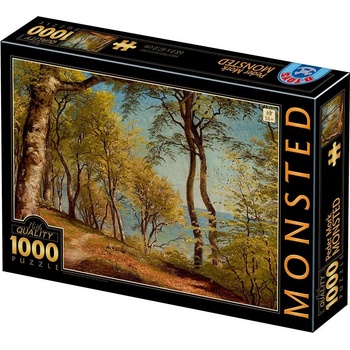 Image 1 of D-Toys - Puzzle Monsted - Birch Trees at a Coast - 1 000 piese