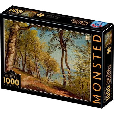 D-Toys - Puzzle Monsted - Birch Trees at a Coast - 1 000 piese