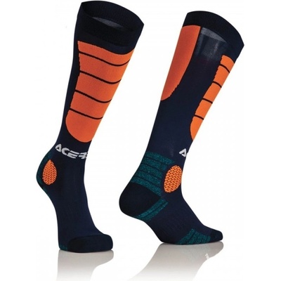 Acerbis ponožky MX Impact blue/orange