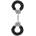 Ouch! Beginner's Handcuffs Furry Black