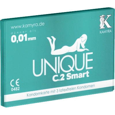 Kamyra Single: Unique C. 2 Smart, 3 PRE-ERECTION condoms