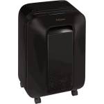 Fellowes Шредер Fellowes Powershred LX201, до 12 листа А4, раздробява карти/хартия/телчета/кламери, Jam Proof технология, Intellibar, SafeSense, кошче за отпадъци с обем 22 литра, черен (5050001-BLACK)
