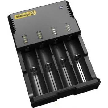 NITECORE Зарядно у-во NITECORE i4, Universal Charger, LiIon & NIMH, 18650, CR123; AA, AAA, C, D (NITECORE-C-i4-UNI)