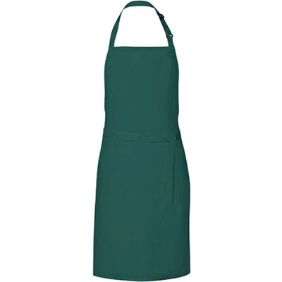 Link Kitchen Wear Unisex grilovací zástěra X987 Bottle Green Pantone 560 85x72cm