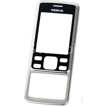 Kryt Nokia 6300 predný strieborný