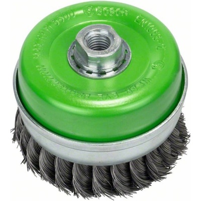 Bosch Accessories Wire cup brush, stainless 100 mm, 0,35 mm, 8500 U/ min, 14 2608622105 1 ks