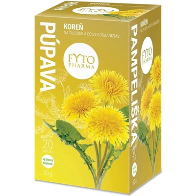 Fytopharma Pampeliška kořen porcovaný čaj 20 x 1,5 g