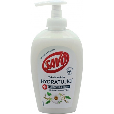 Savo tekuté mydlo s antibakteriálnou zložkou harmanček a jojobový olej 250 ml