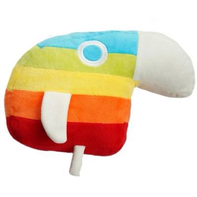 MAC TOYS Плюшена играчка Mac Toys, Тукан, 25x19x7 см, Многоцветна (8590439505020)