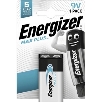 Energizer max plus батерия с дълъг живот 6lr61, алкална, 1бр. /пакет (e301323307)
