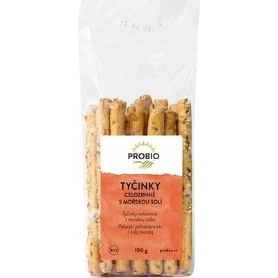 ProBio Tyčinky celozrnné s mořskou solí 100 g