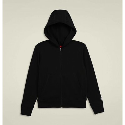 Wilson M Team Zip Hoodie Black