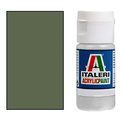 Italeri Farba Acrylic Flat Dark Green 20ml