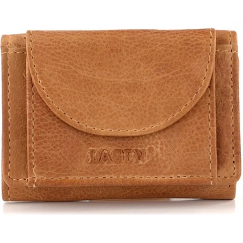 Lagen dámska kožená peňaženka W 22030 D caramel malá peňaženka