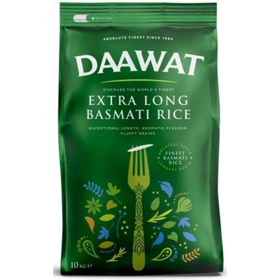 Daawat Basmati rýže Extra Dlouhá 10 kg