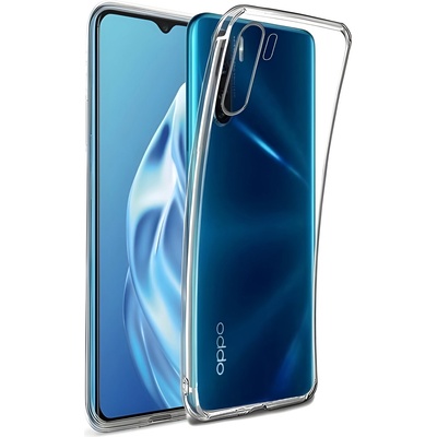OPPO Прозрачен защитен калъф за Oppo Reno3 - Прозрачен KP13676