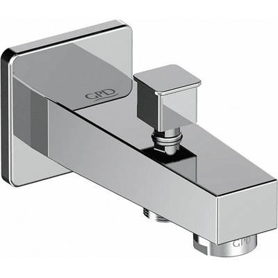 GPD Чучур за вана с превключвател, кубични форми (18928)