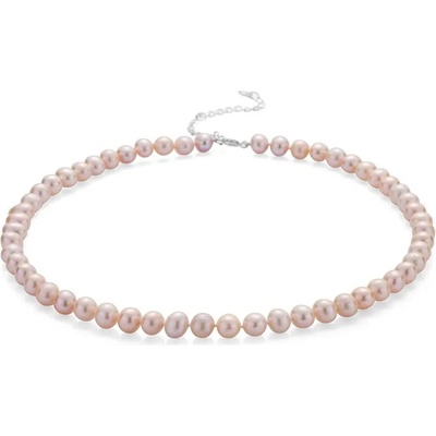 Swan Колие със сладководни розови перли 7.5-8mm R04378NR Swan
